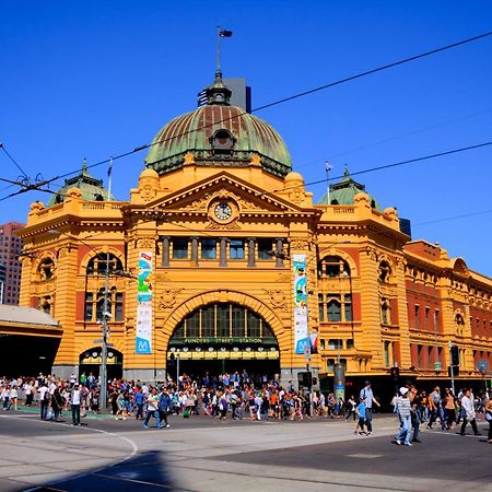 Cozy One Bed Apt In The Heart Of Cbd Apartamento Melbourne Exterior foto